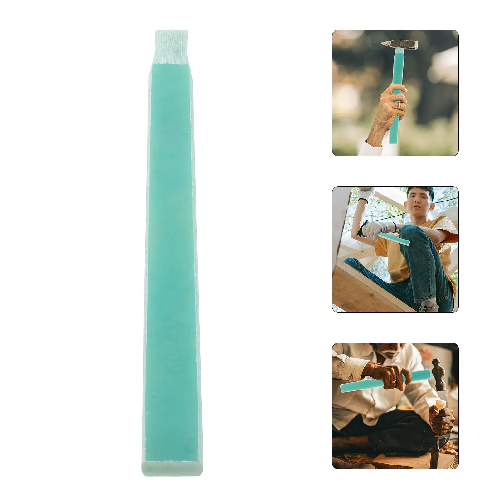 

Epoxy Resin Hammer Handle Replacement Insulated Non-Skid Grip for Outdoor Firewood Splitting Heavy Duty Use Hammer Handle