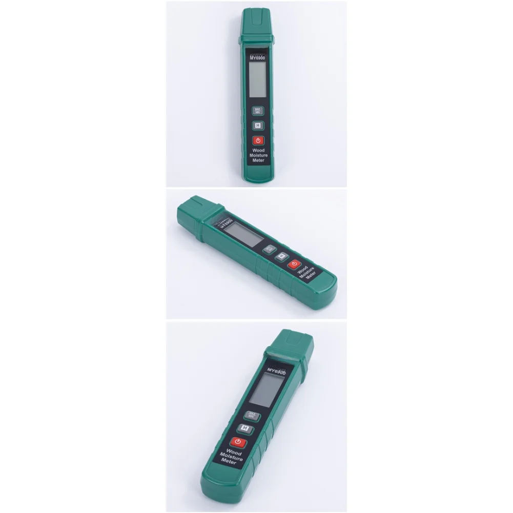 Moisture Testing Tool with Low Battery Reminder and 3 Minute Auto Shut Off for Extended Use in Construction and Renovation Work
