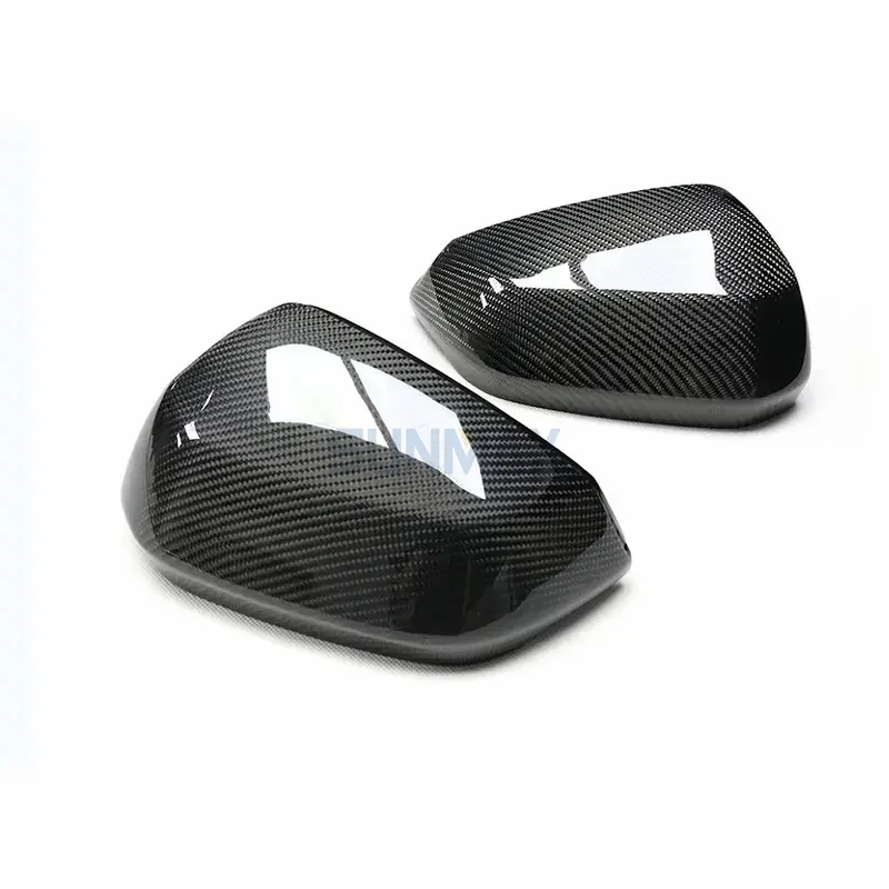 Carbon Mirror Covers For Adi  Car  Mirror Replacement with Assist Carbon fiber Exterior Accessories