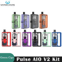 Original Vandy Vape Pulse AIO V2 Kit 80W fit 18650 Battery 6ml RBA Tank Side Fill E Cigarette Vaporizer