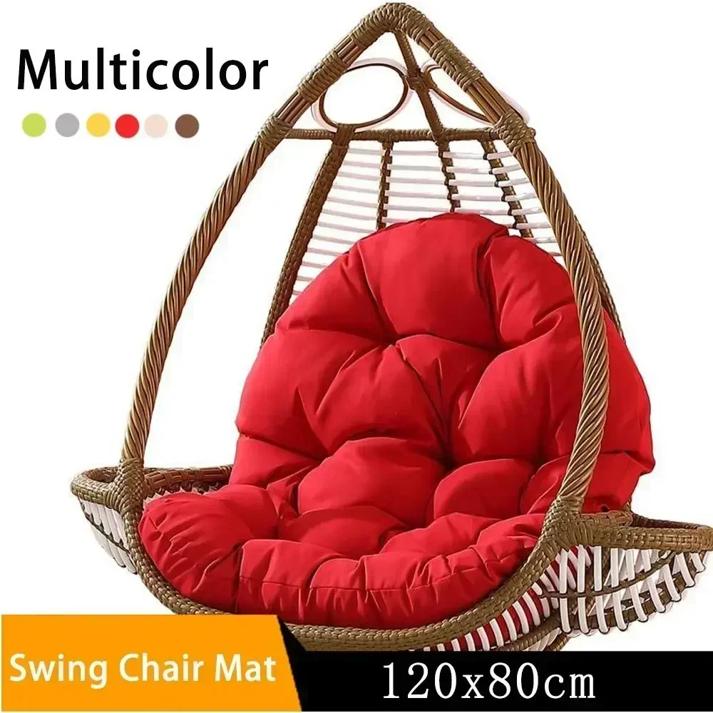Outdoor Supply Hammock Thickened Egg Chair Cushion Seat Pad Backrest Pillow Rocking Chair Seat Mat Swing Chair Mat - view 6