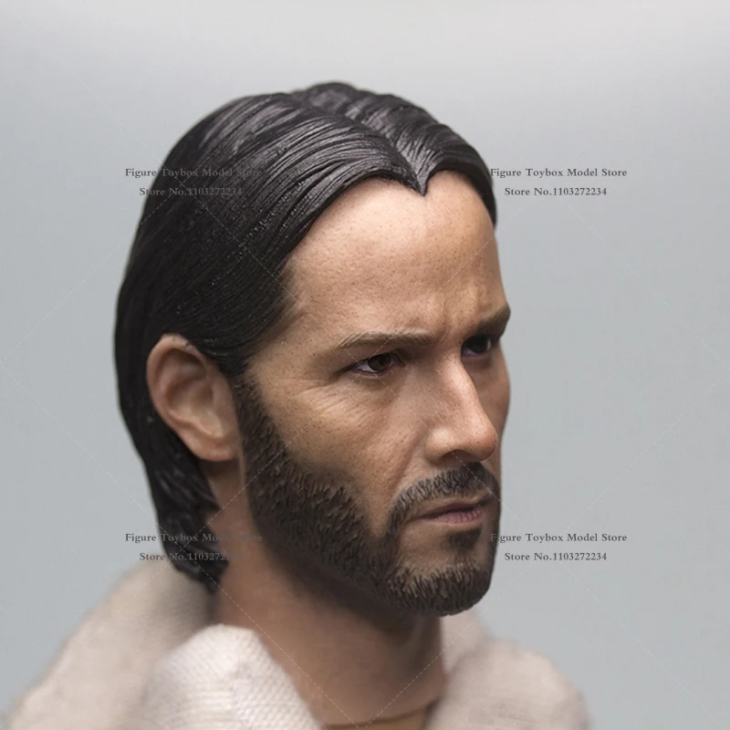 1/6 Western Movie Classic Male Figure Delicate Head Sculpt Walter White keanu Reeves John Beard Ruth Model For 12