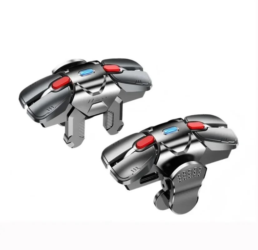 

Mobile Game Pulse Gamepad Fully Automatic Connection Game Controller G22 Four Keys FPS Game Pad External Clip Game Key Buttons