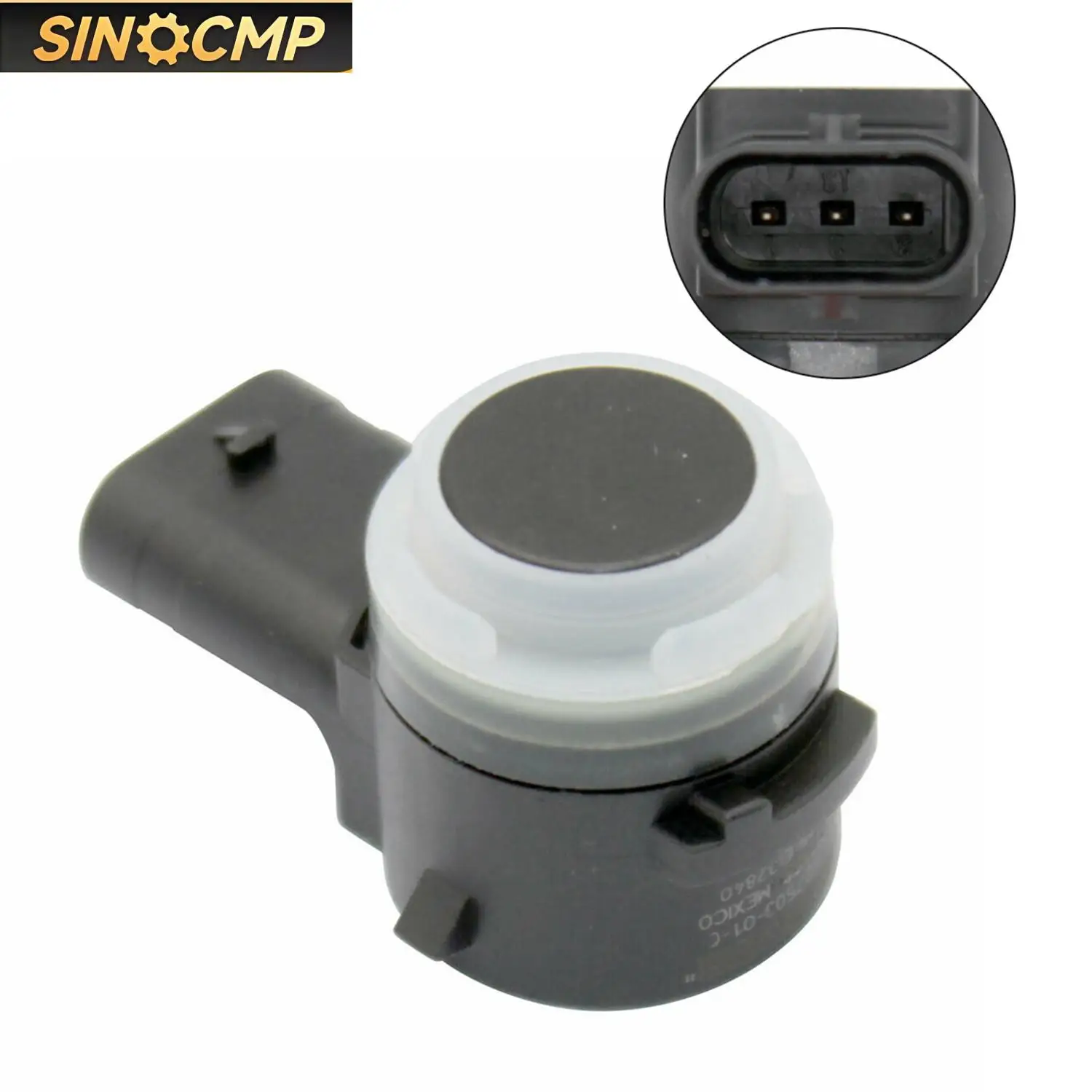 

1127503-12-C Боковой датчик парковки, передний и задний бампер для Tesla Model 3/Y, автомобильные запчасти и аксессуары, 2 шт.