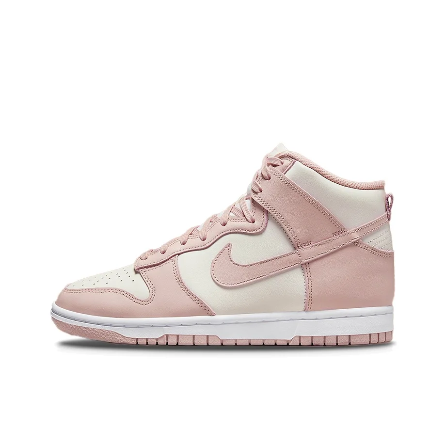 Nike Dunk Skateboard Shoes Women's High Top Pink DD1869-003