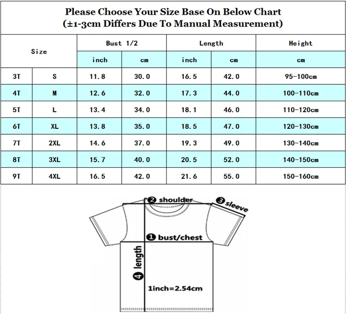 Cartoon Birthday Numbers Unicorn 1 2 3 4 5 6 7 8 9 Age Baby Boys Clothes Summer T-shirt Fashion 2022 Kids Clothes Girls Tees Top