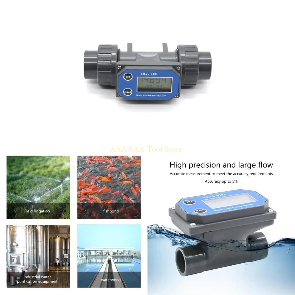 

A2BE DN15-DN80 High Accuracy Electronic Digital Flowmeter Suitable For Irrigation Liquid Measurement In Garden Farm And Pools