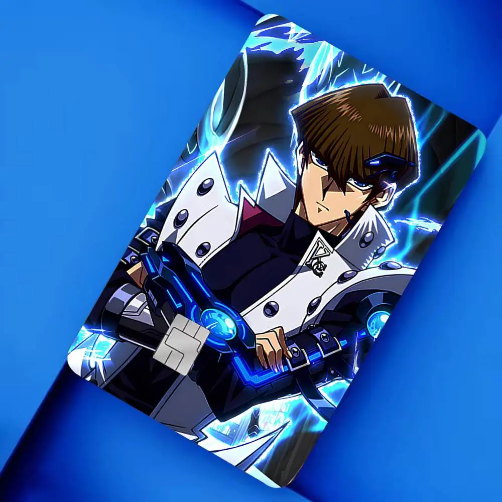 Anime Yu-Gi-Oh Seto K-Kaiba 4pcs 1Set Film Skin for Debit Credit Bank Visa Card Decal Cover