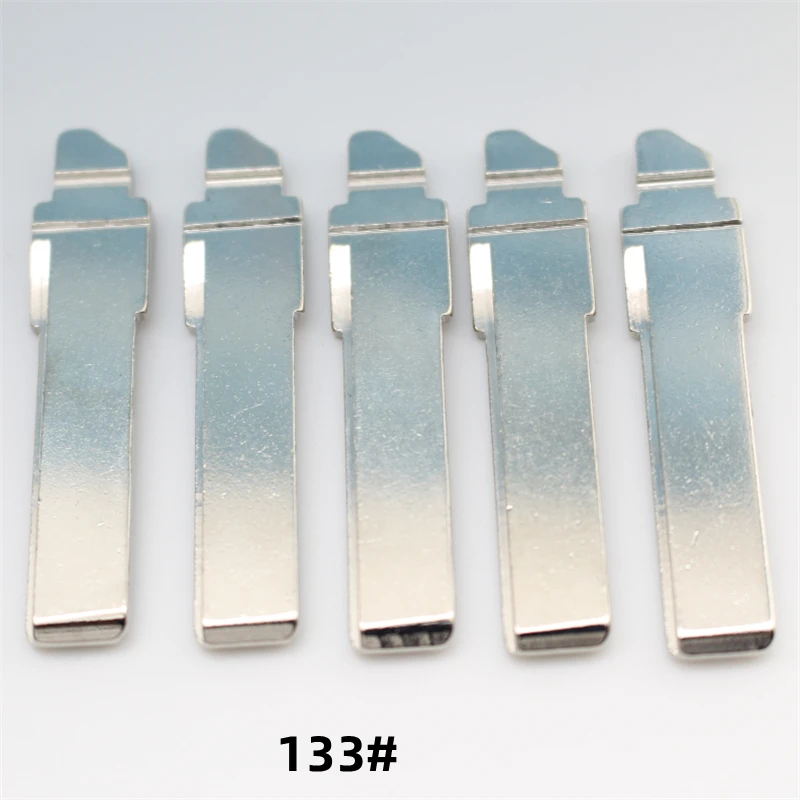 

FLYBETTTER OEM 50 шт. 133 # Оригинальный металлический пустой необрезанный лезвие дистанционного ключа для Vw Golf 7, для Skoda