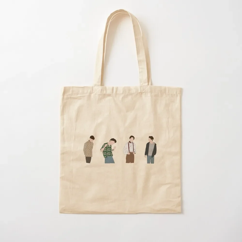 Timothée Chalamet ตัวละครในภาพยนตร์ Tote Bag กระเป๋าผ้าแคนวาส กระเป๋าสตรี กระเป๋าผ้าแคนวาส