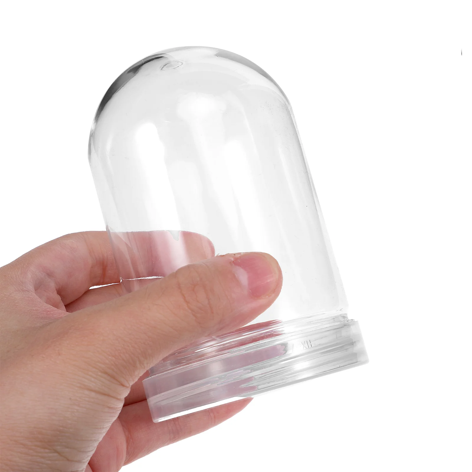 10 Pcs Globe DIY Snowball Accessories Globes Crafts Making Water Supplies Xmas Compact Plastic