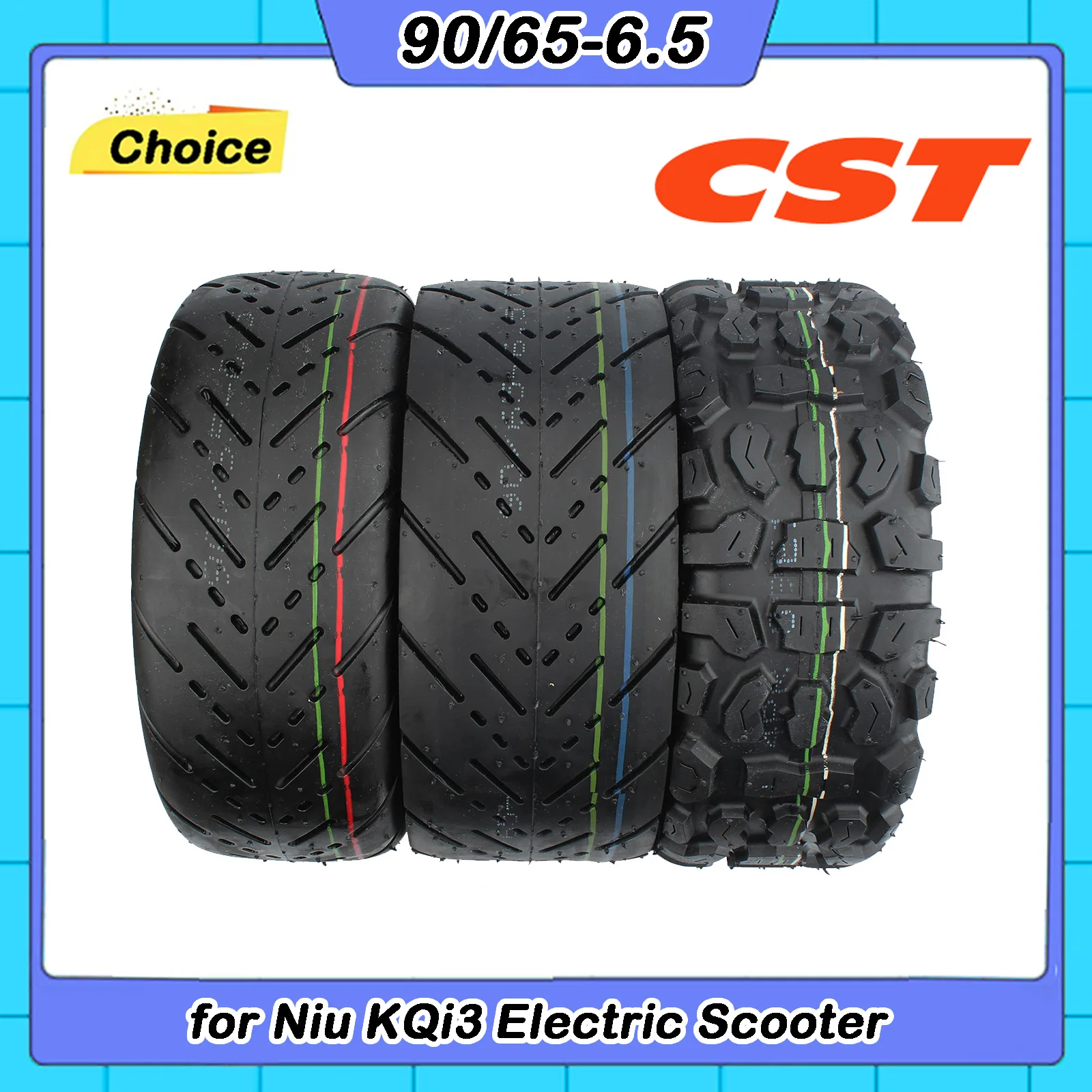 CST 90/65-6.5 Tire 11 Inch Electric Scooter Outer Vacuum Inn