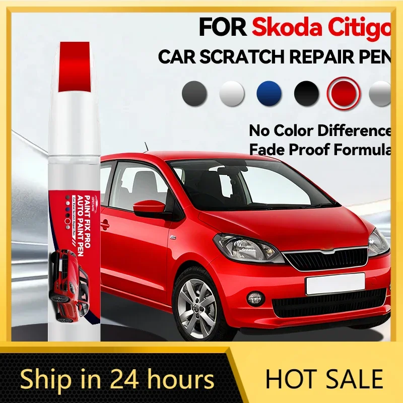 

Ручка-корректор для ремонта лакокрасочного покрытия Skoda Citigo X247 (1990-2025), средство для удаления царапин, аксессуары для авто, черный, белый, серебристый