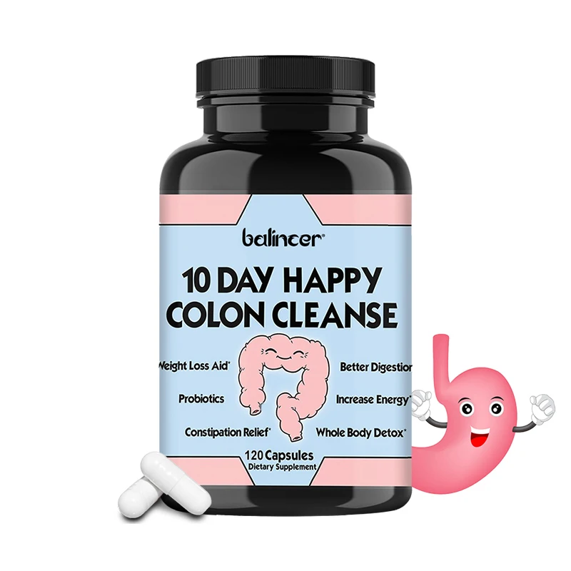Balincer 10 Day Colon Cleanse, Advanced Gut Cleanse Detox for Women & Men with Milk Thistle, Dandelion Root, Probiotics, Non-GMO