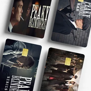 P-peaky blinders Thomas Shelby Skin Stickers without Waste Credit Adhesives Credit Card Visa Metro Access Card 4 Main Sales Glasses Thomas Shelby - №2