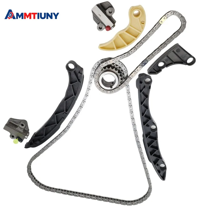 

G4KH G4KC Timing Chain Kit 10PCS for Hyundai Kia Sonata Optima Sorento Sportage 2010-2014 L4 2.4L 23121-2G561 24321-2G111