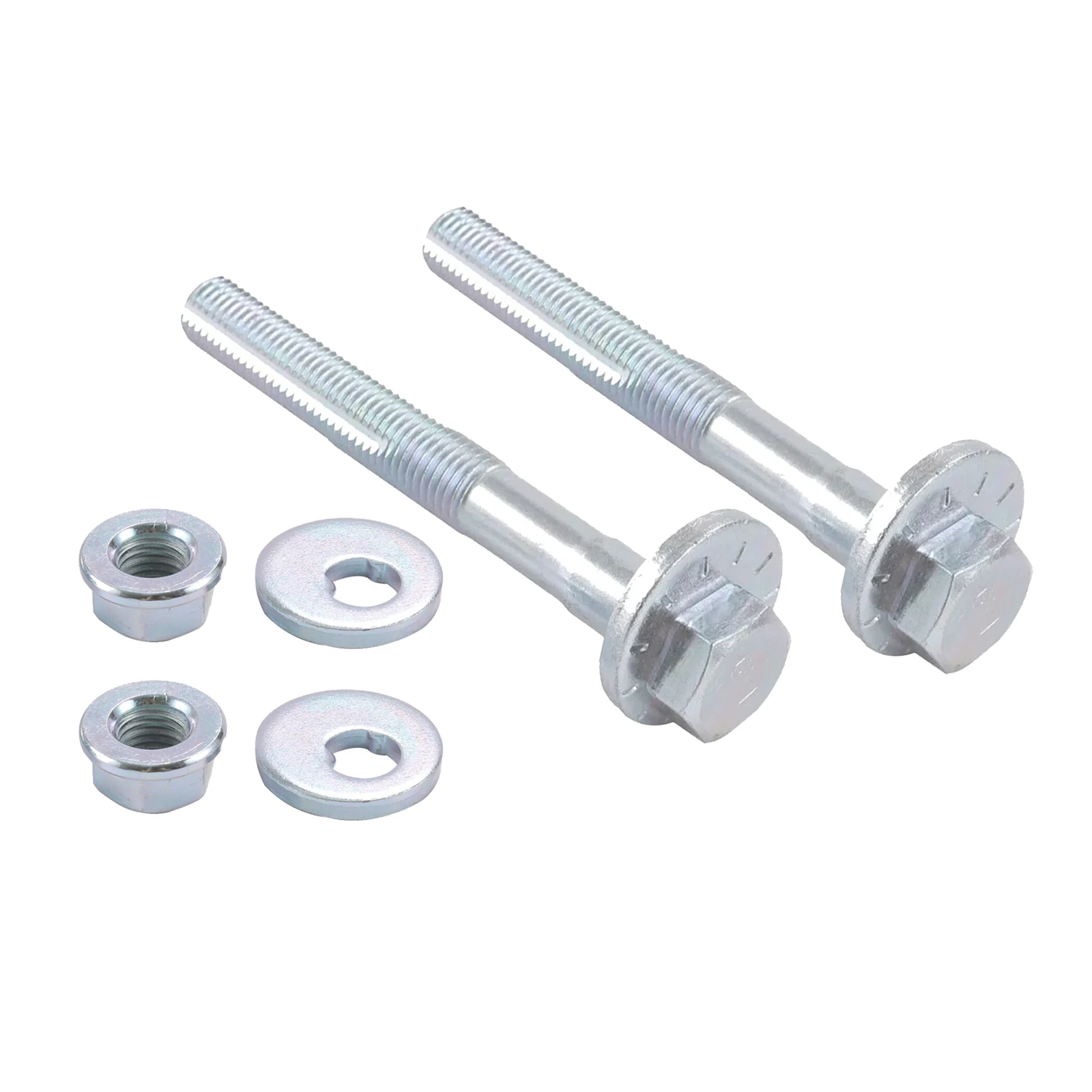 

2 Piece Set Camber Nut Bolts Direct Replacement Easy Installation Metal Material OE Part Number 11094488 As Shown