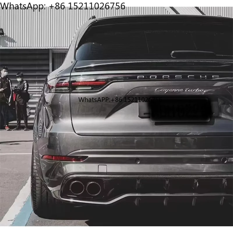 2018-2022 MTR Style Rear Bumper Upgrade for Porsche Cayenne 2016 9Y0 9YA
