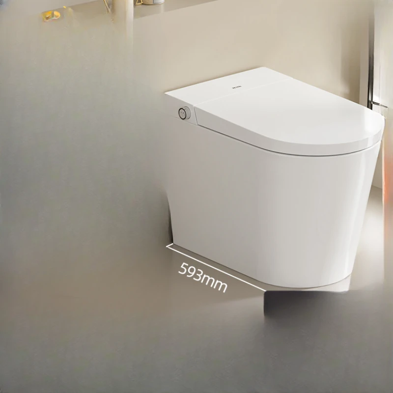 Intelligent toilet with no water pressure limit, small household fully automatic flip cover integrated toilet X1pro