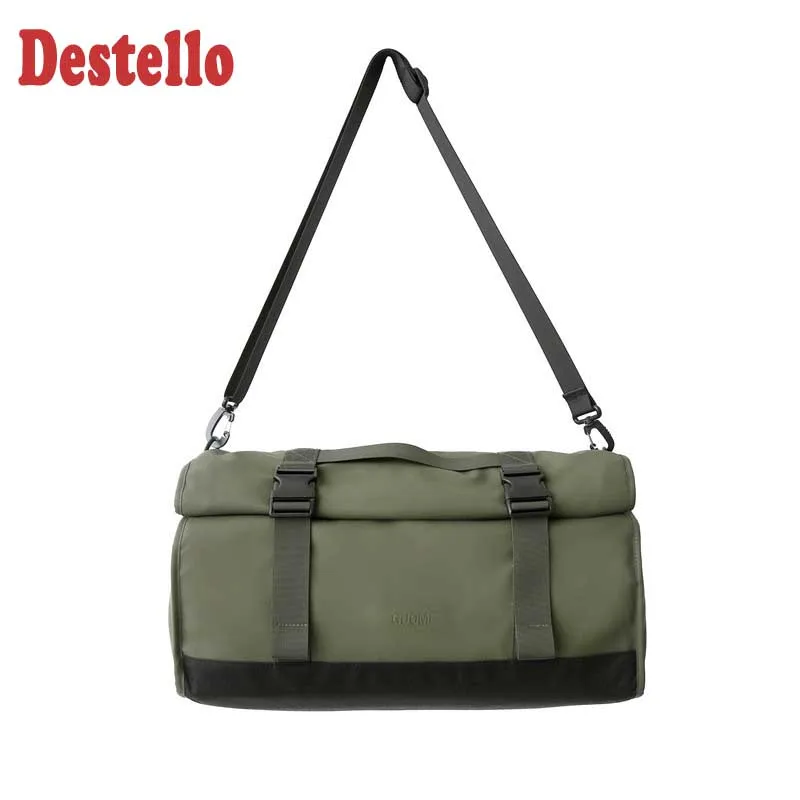 men's travel bag oxford waterproof Wet dry separation men's shoulder bag outdoor sport crossbody bag large capacity