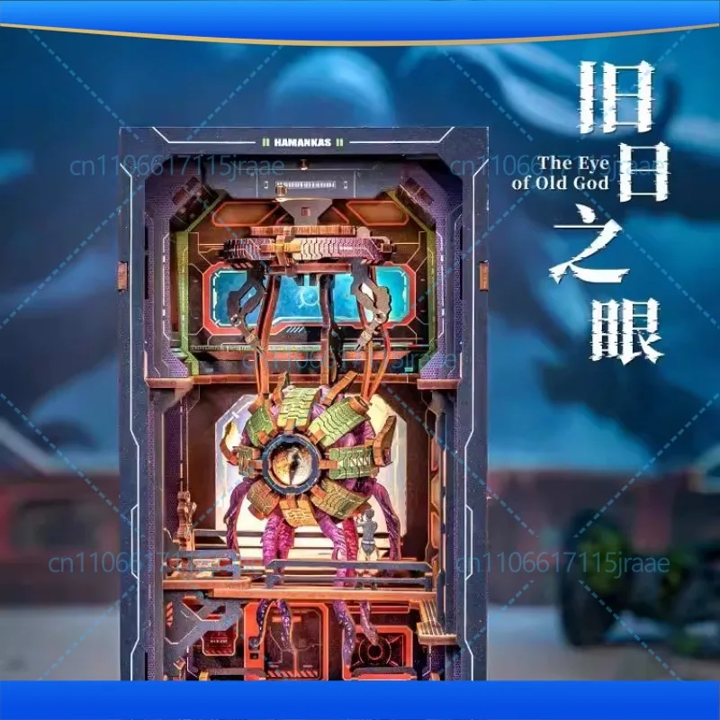 

Eye of the Old 3D Book Puzzle Handmade 3D Puzzle Miniature House