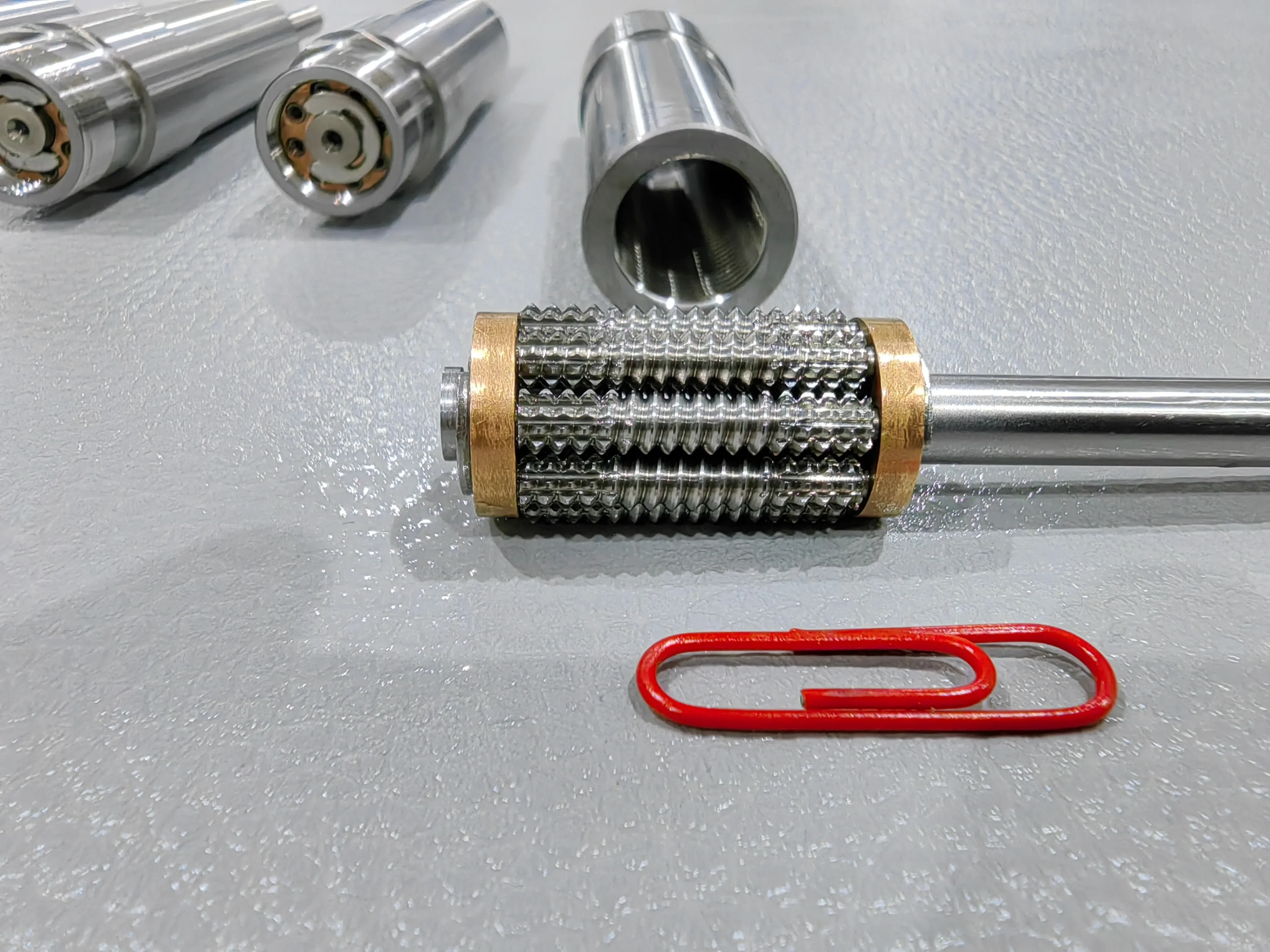 High Speed Small Sized Reversing Planetary Roller Screw High Speed Ball Screw Robot Arm Inverted Roller Screw