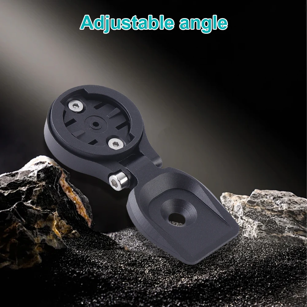 Bicycle Computer Mount Aluminum Alloy Bicycle Computer Stem Mount Holder Speedometer Support Stand for Garmin/Bryton/Wahoo view 4