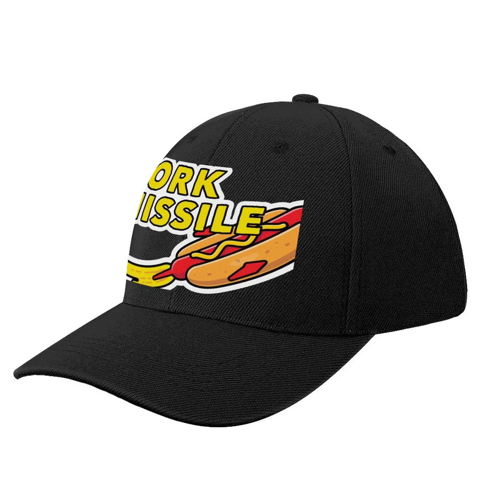 

Hot Dog Pork Missile Wiener Rocket Ship Funny Hotdogologist Baseball Cap Horse Hat hiking hat derby hat Men's Hats Women's