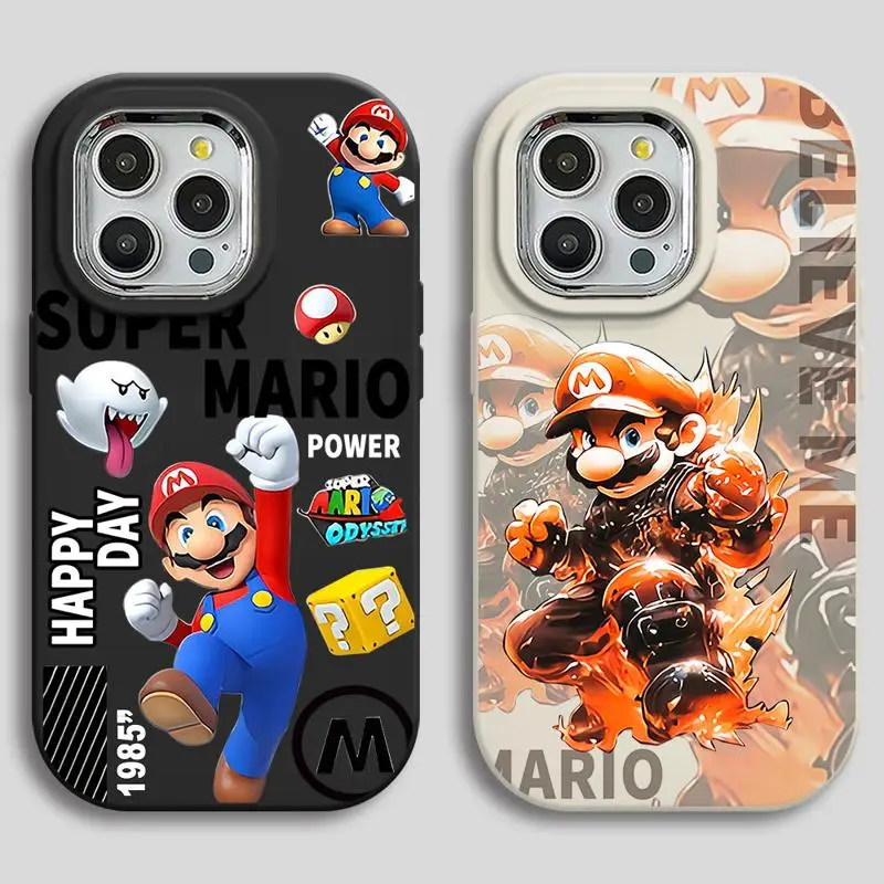 phone case for Apple iPhone 15 14 Pro funda 11Pro Max 11 12 Plus 13pro max 15plus 11pro coque Cover Anime Game Super Repairman