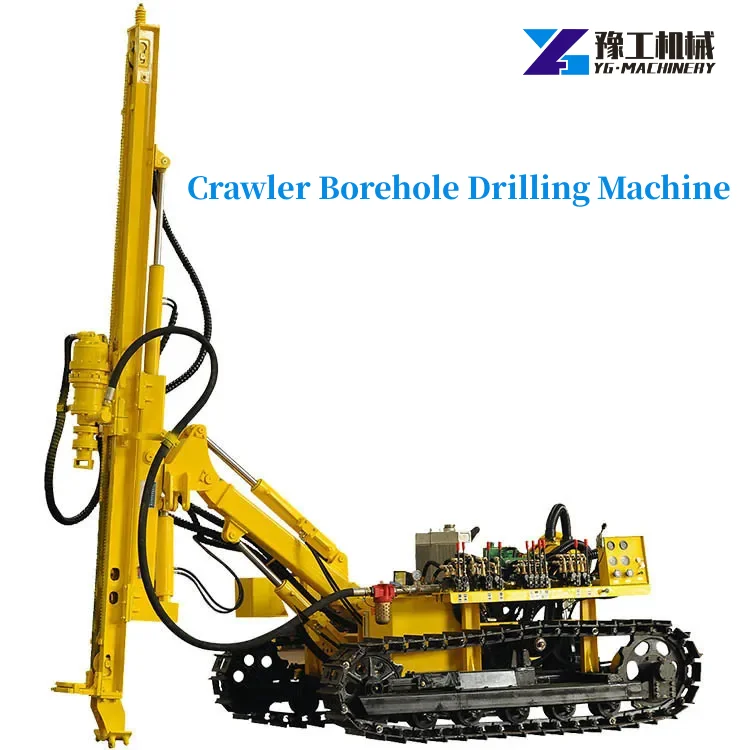 YG DTH Drilling Rig Rock Crawler Borehole Drilling Machine Mining Quarry Separate Type 20M Blasting Drilling Machine