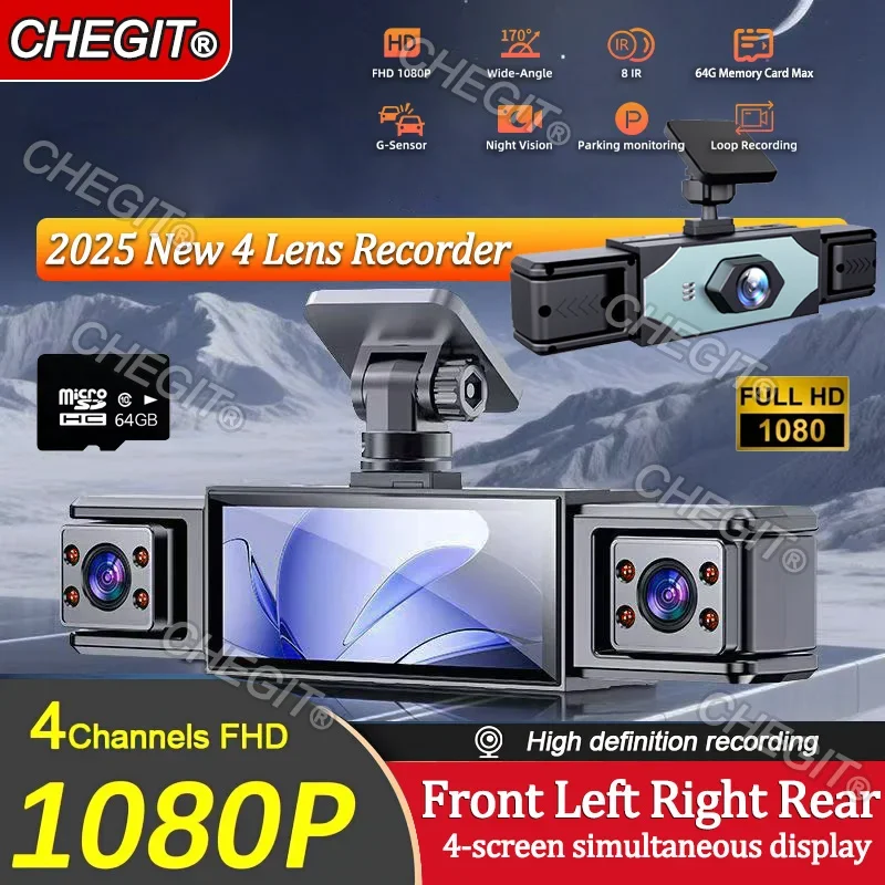 3/4Lens 1080P 360° … - image
