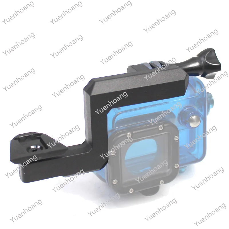 1PCS Z Shape Action Camera Adapter Bracket for Wilcox G19/G24/G30/G34/G69/G70 Night Vision Mount Tactical Helmet Nylon Accessory
