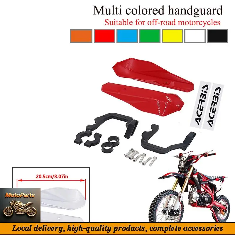 Quality Goods Fit 7/8' 22mm and 1 1/8' 28mm Handlebars Multicolor ATV For KTM HONDA YAMAHA SUZUKI Pit Dirt Bike Motorcycle Hand Guard