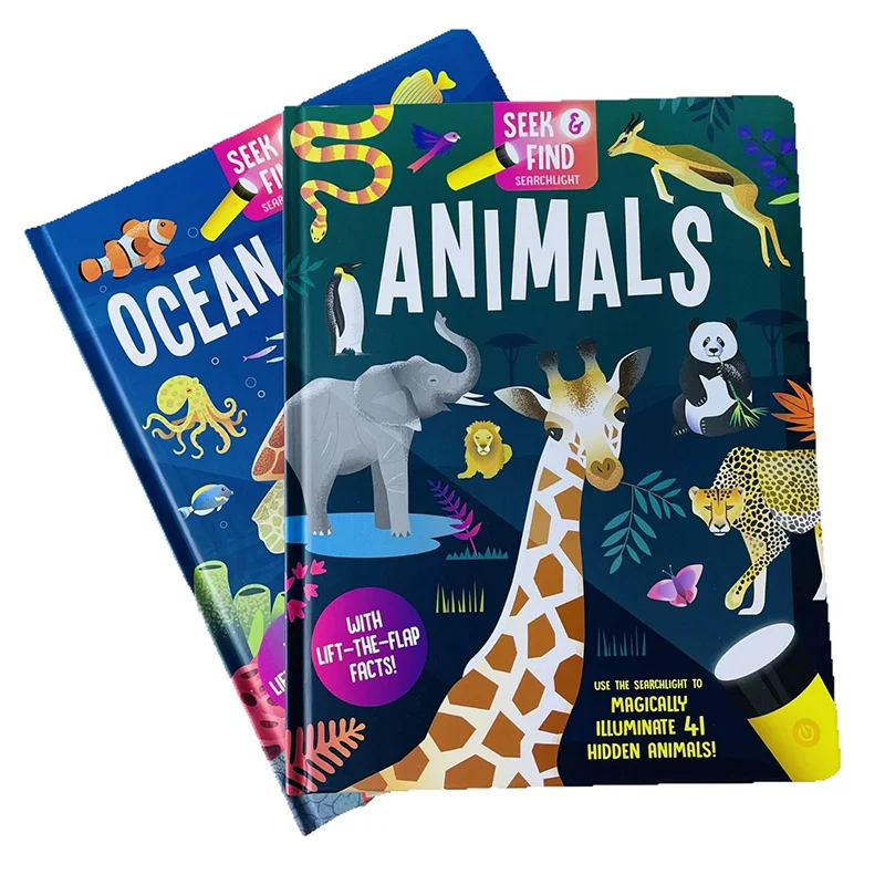 

English Original Version Seek & Find Dinosaurs/Animals Encyclopedia Browsing Puzzle Diy Libros Livros