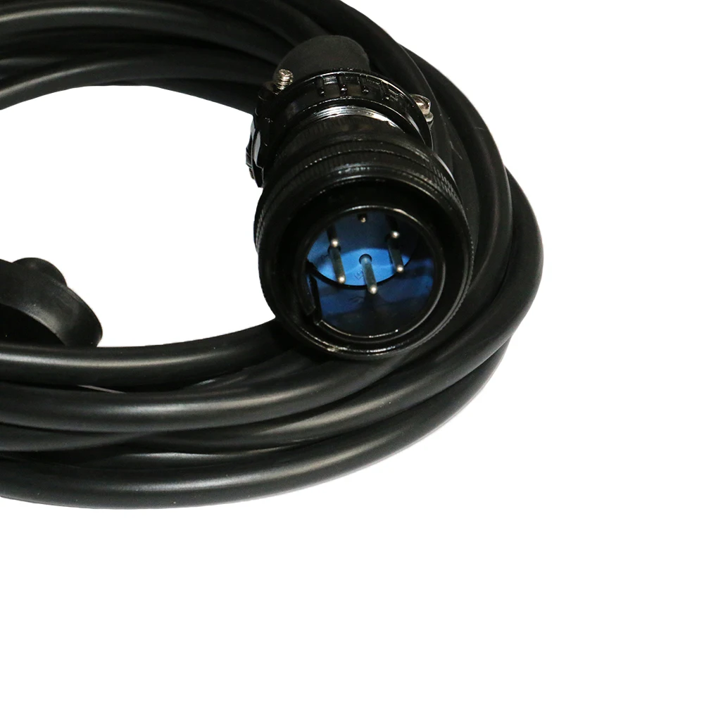 Round Bulb Button Tig Welding Torch Switch cable 8M with 6pin Plug