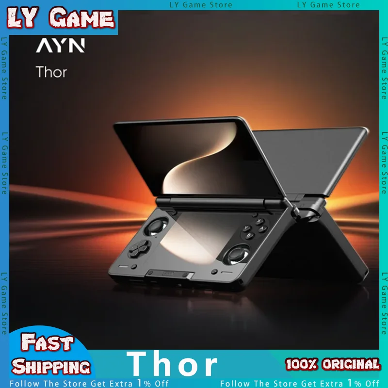その他 AYN Thor Max 16GB+1TB Black AYN Thor」発表！任天堂DSライクなデュアルディスプレイAndroidゲーム