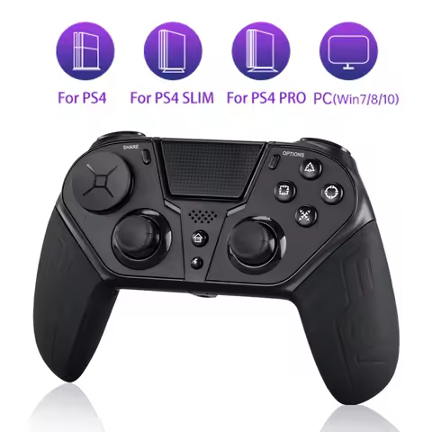 Wireless Bluetooth Controller For PS4 PS3 Game Console Gamepad For Android/IPhone/PC Joystick With Turbo Function