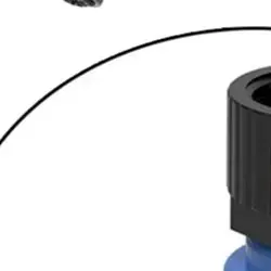 3-7 Way Connector Waterproof Connector IP67 Waterproof Level Boat Communication Cable Communication Cable Black