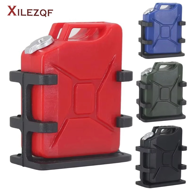 XILEZQF 1/10 Scale RC Crawler Simulation Oil Barrel Fuel Tank Canister TRX4 SCX10 94180 D90 Decoration Accessories Durable New