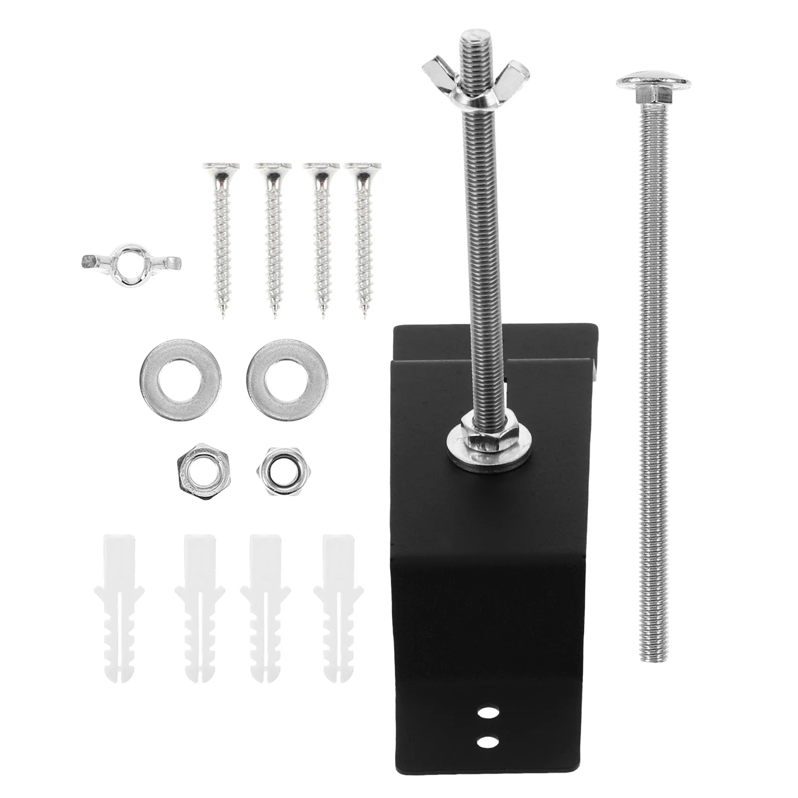 

1 set 1 Set Wall Mount Spare Carrier Bracket Heavy Duty For Enclosed Space Saving Storage Solution Trailer Spare Mount Rack Tire