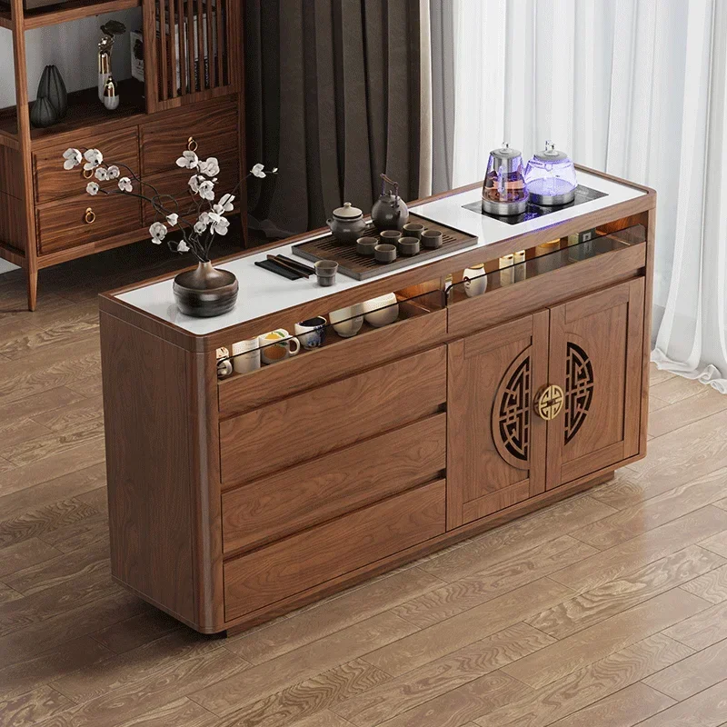 

Household integrated table Desktop small desktop Household dining side cabinet