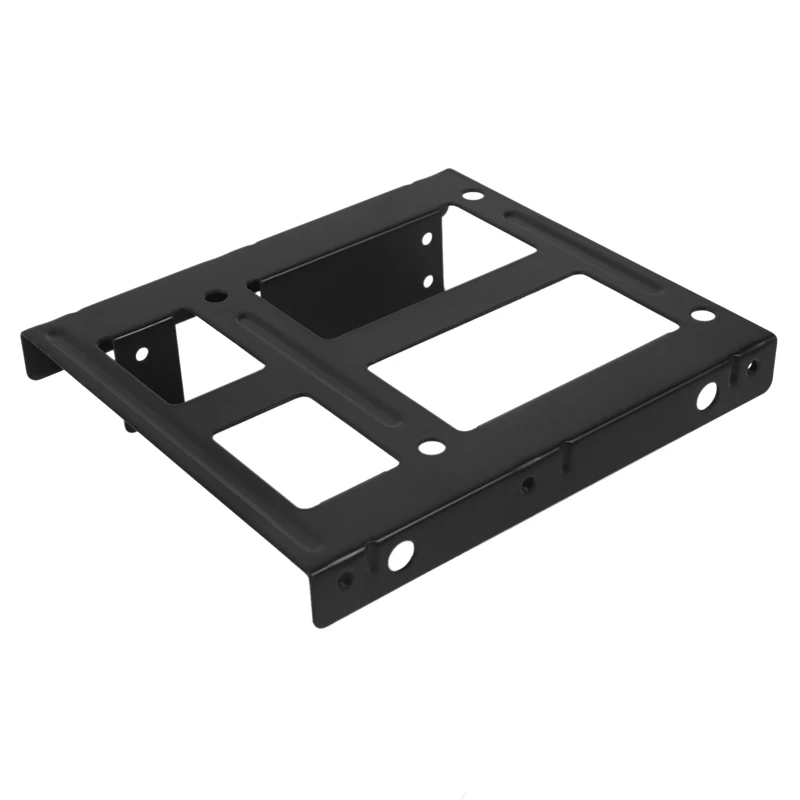 Suporte de kit de montagem de disco rígido interno de 2,5 polegadas SSD para 3,5 polegadas (cabeças de dados SATA e cabos de alimentação incluídos)