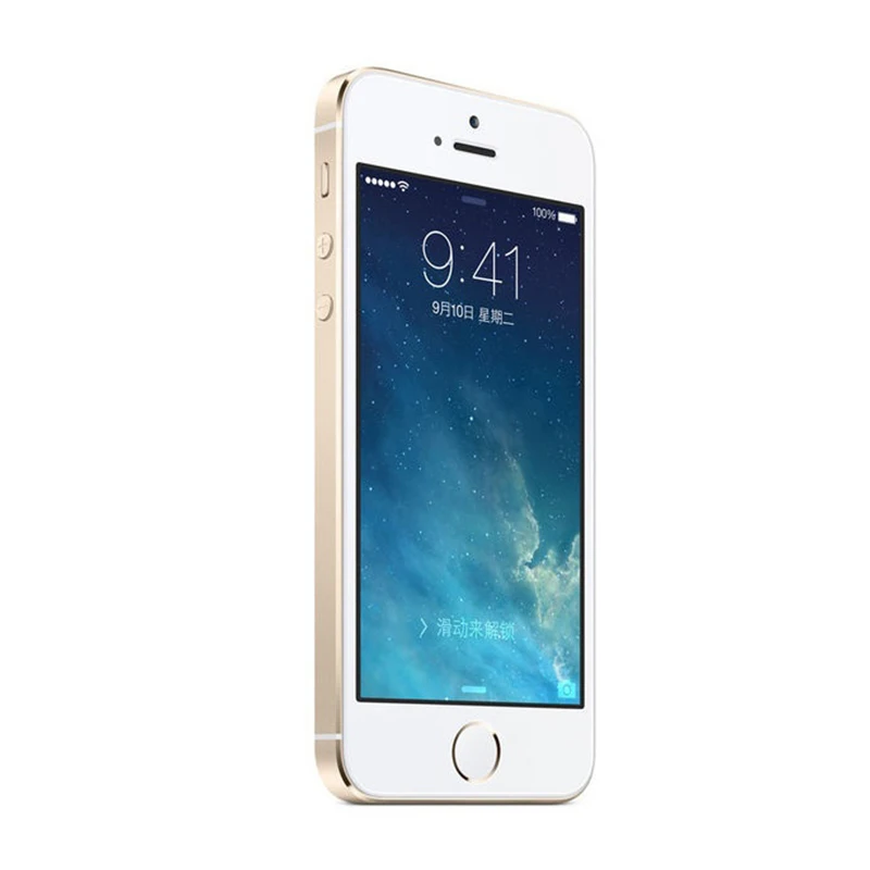 شاشة Apple iPhone 5S 4G 4.0 بوصة بحالة جيدة بطارية 1560 مللي أمبير مستعملة