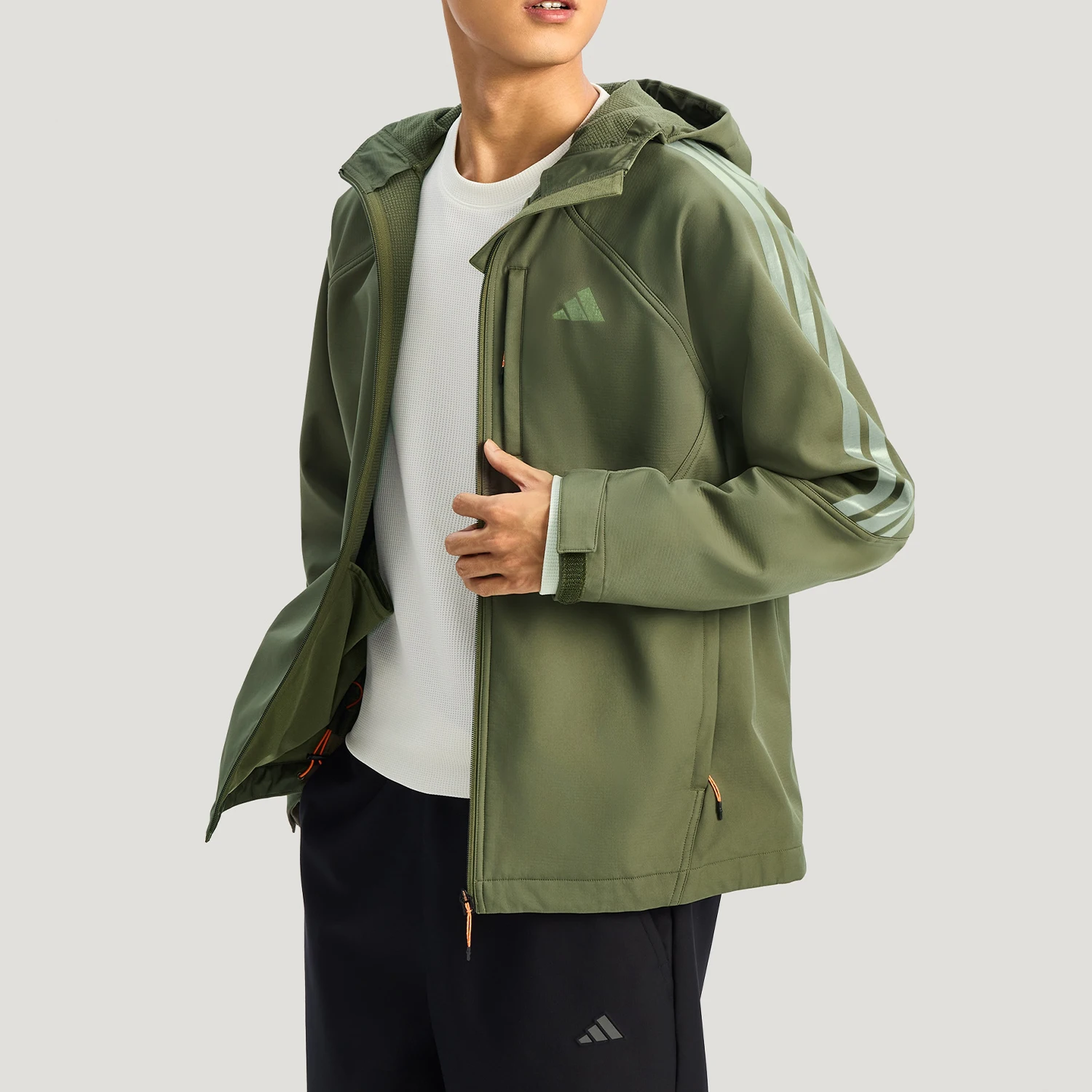 Adidas genuine men's durable and warm outdoor sports jacket KR2497