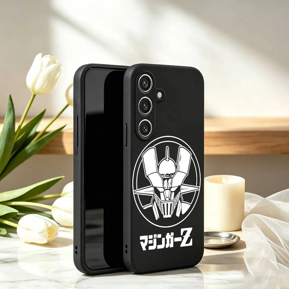 Mazinger Z Anime Phone Case For Samsung Galaxy A73,A72,A71,A70,A53,A52,A51,Others Soft Black Cover
