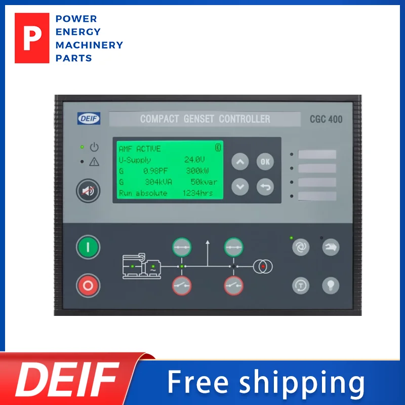 DEIF Compact Genset Controller AMF Generator Controller CGC400 CGC413 Original CGC-413