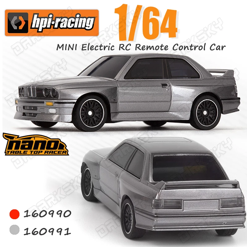 

HPI 160990 160991 NANO-TTR 1/64 MINI Electric RC Remote Control On-road Car Desktop Adult Children's Toys
