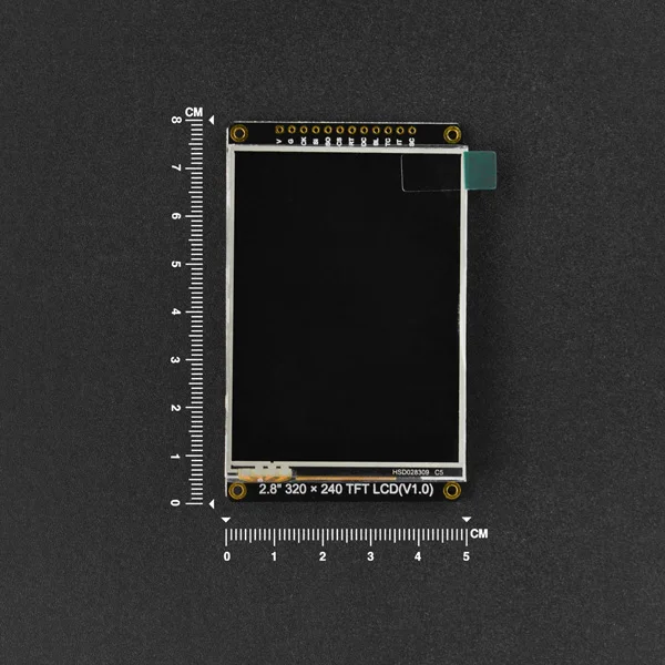 

2.8" 320x240 TFT resistive touch display screen