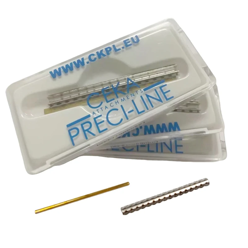 CEKA Dental Implant Fittings U-Shaped Preci-Line Bar for Acrylic Fixation Adjustable Rider Stainless Steel Precision Accessorie