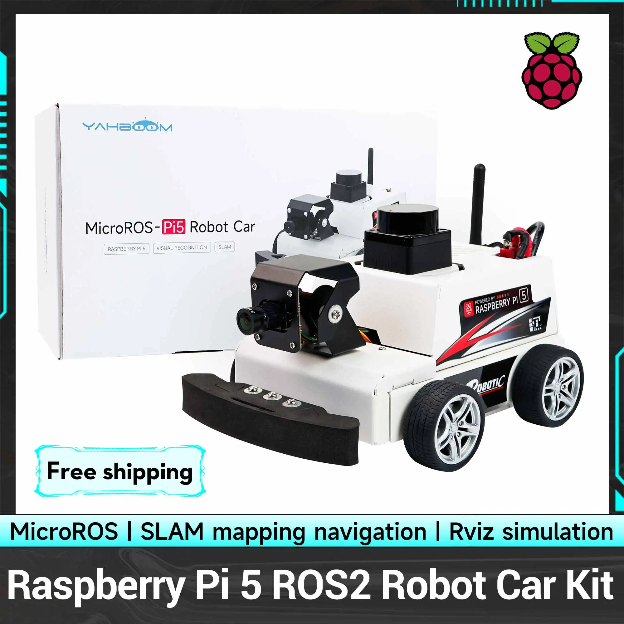 Auto Pi: Der ultimative Einstieg in Roboter-Entwicklung mit Raspberry Pi 5 und ROS2